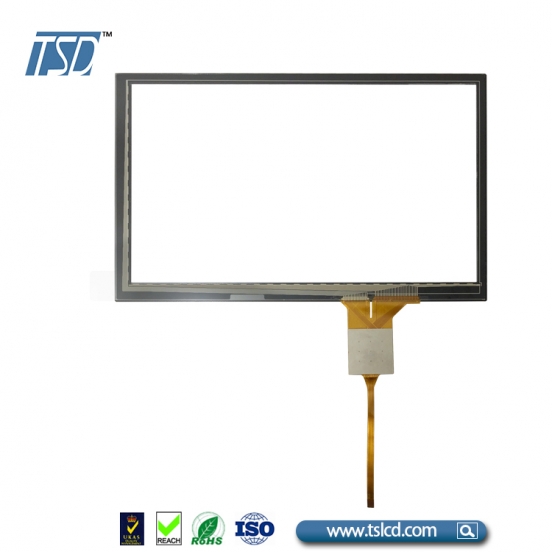 8寸插接电容触摸屏 黑色盖板 GT911 ic 高透光率 灵敏度高 CTP厂家直销 