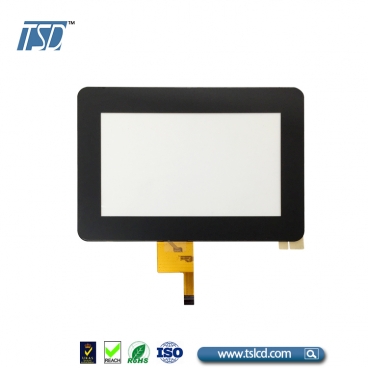 批发CTP厂家 开模定制 4.3寸电容触摸 宽边黑色盖板 可丝印logo 颜色 一众厂家定制