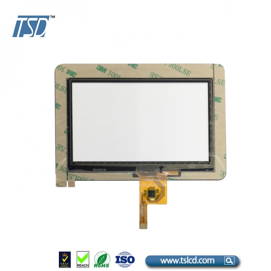 CTP厂家 开模定制 4.3寸电容触摸 宽边黑色盖板 可丝印logo 颜色 一众厂家定制 