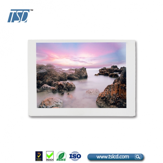 供应5.7寸320*240液晶屏 400亮度 工控LCD 12H RGB接口 工控设备用液晶显示 