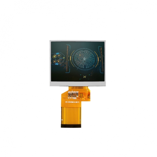 3.5寸tft液晶显示 RGB接口 54PIN 500亮度 工业液晶屏lcd 阳光下可读 户外专用 