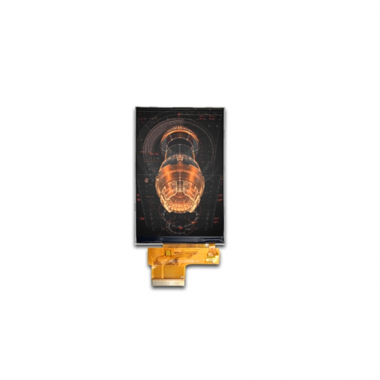 3.5寸LCD彩色液晶显示模块 320x480点阵彩屏模组 并串口 手持终端 三防手机显示屏 