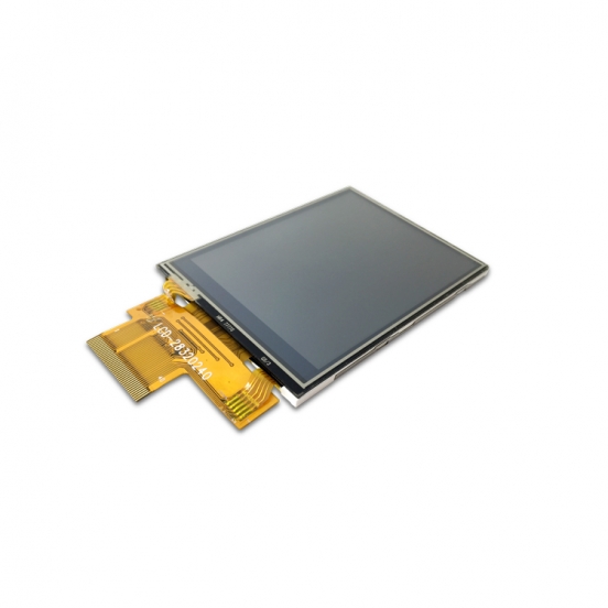 2.8寸液晶显示屏 240*320 TFT 40PIN插接 数码工控LCD 不带触摸 高亮 