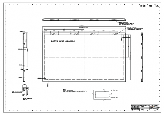 18.5寸IPS 1366*768 高亮 全视角TFT 汽车充电桩 加油机 工业电脑LCD液晶显示 