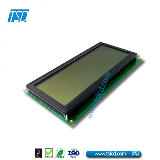 厂家供应192*64COB点阵 带中文字库 5V驱动电压 黄绿膜 正显 工控LCD液晶模块 