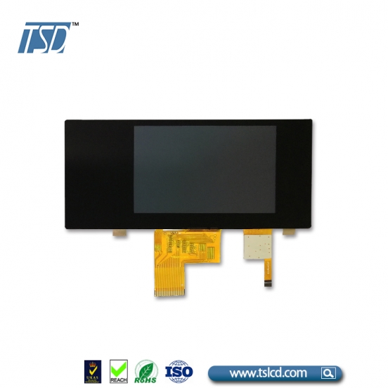 4.3寸lcd液晶屏 6点视角 1000nits 带定制电容触控CTP 工控TFT 