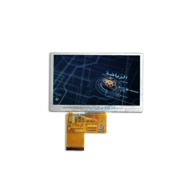  4.3寸电阻触摸LCD  RGB接口显示屏 480*272分辨率 奇美玻璃 车载显示器 高清车载显示屏