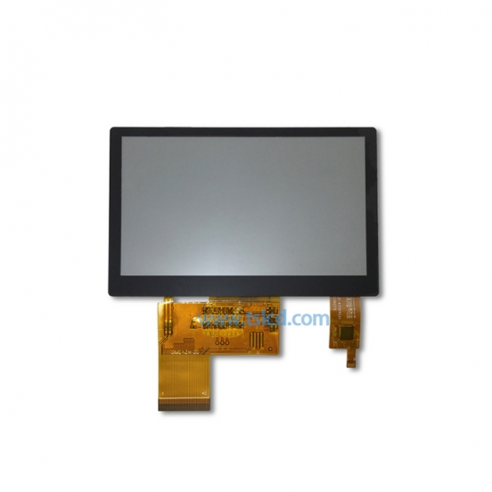 4.3寸电容触摸屏 1000高亮 彩色液晶模块 RGB接口 户外可见 车载导航 智能家居LCD 