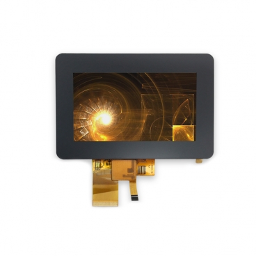 批发4.3寸电容屏 I2C接口 480*272分辨率 BOE玻璃 门铃家居触摸lcd显示屏