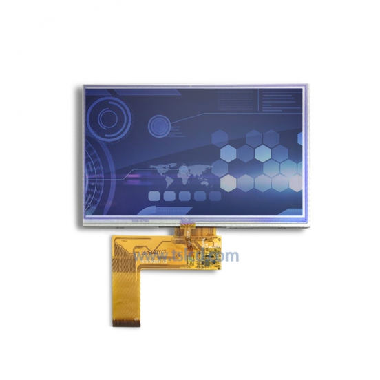 7寸lcd液晶显示 800*480分辨率 加AR抗反射膜 高亮度 阳光下可读TFT 厂家直销 