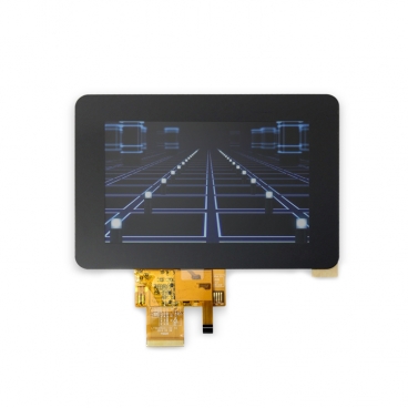 5寸电容式触摸屏 G+G结构 高温抗干扰液晶屏 TFT工控显示屏 厂家直销