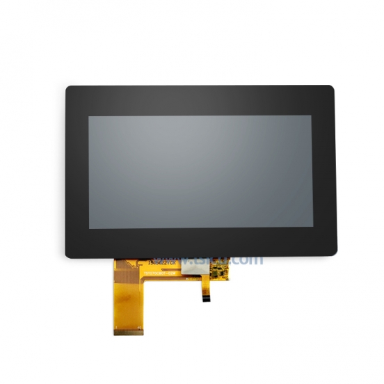 7寸电容触控LCD  800亮度 RGB接口 800*480分辨率 点菜机 自动饮料机专用TFT 