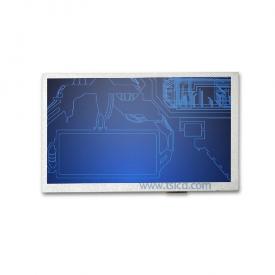 8寸电阻触摸屏 1024*600 1000高亮TFT LVDS接口 群创模组 户外可读lcd 