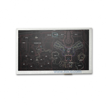 批发群创高清 8寸电阻触摸屏 工控标准 RGB接口 50PIN 高亮lcd液晶屏 厂家直销