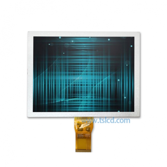 8寸lcd液晶屏 800*600 特殊分辨率 500亮度 可定制电阻和电容触摸 智能家居TFT 