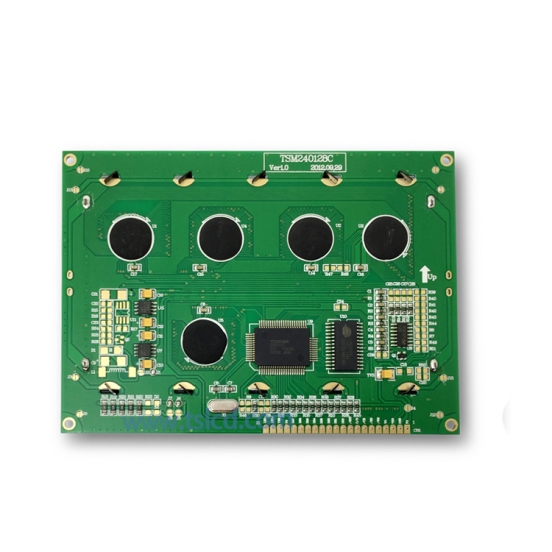 240128液晶屏 工业液晶模组 RA6963驱动 21pin接口 蓝膜 5V电压 工控lcd显示 