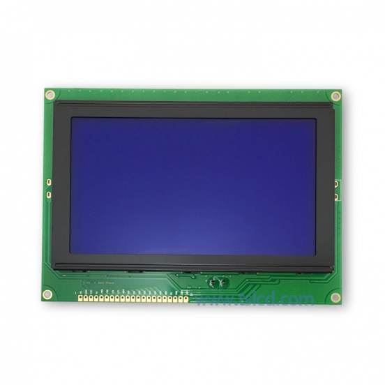 240128液晶屏 工业液晶模组 RA6963驱动 21pin接口 蓝膜 5V电压 工控lcd显示 