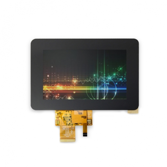 5寸电容触控LCD 加AG防眩光效果 阳光下高清视角 咖啡机 智能家居 手持终端 POS机tft液晶显示 