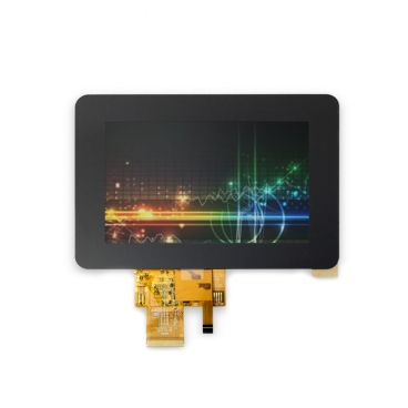 批发5寸电容触控LCD 加AG防眩光效果 阳光下高清视角 咖啡机 智能家居 手持终端 POS机tft液晶显示