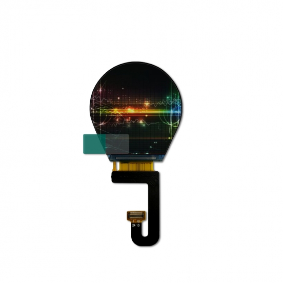 1.3英寸TFT LCD液晶屏彩色分辨率240x240高清屏IPS全视角 圆屏 