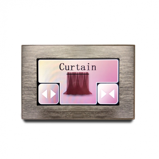 5寸智能家居屏 800*480分辨率 1000亮度 带电容触控 厂家开模定制 超宽视角 tft 