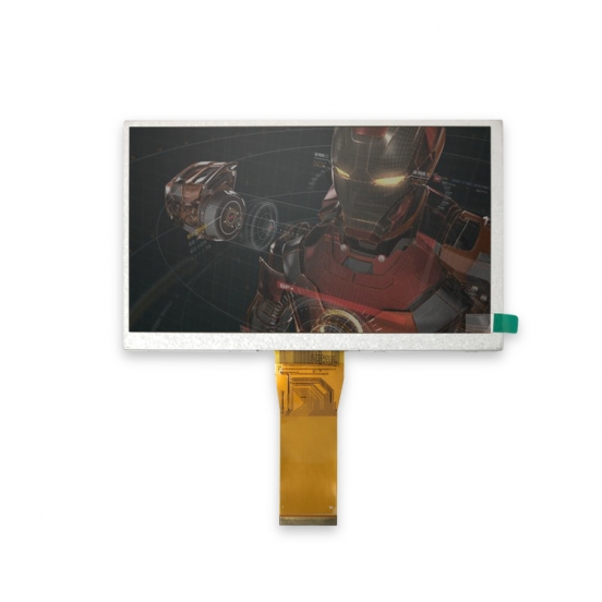 7寸1024*600液晶显示屏  可定制电阻和电容触摸  MIPI接口 50PIN 工控LCD 厂家供应 