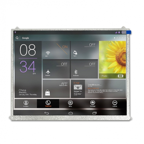 9.7寸IPS屏 1024*768分辨率 奇美原装屏 电梯，智能家居TFT LVDS接口 厂家直销 