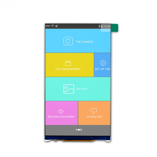 5寸高分辨率液晶屏 720*1280 MIPI接口 IPS全视角  POS机 银行点钞机用LCD 