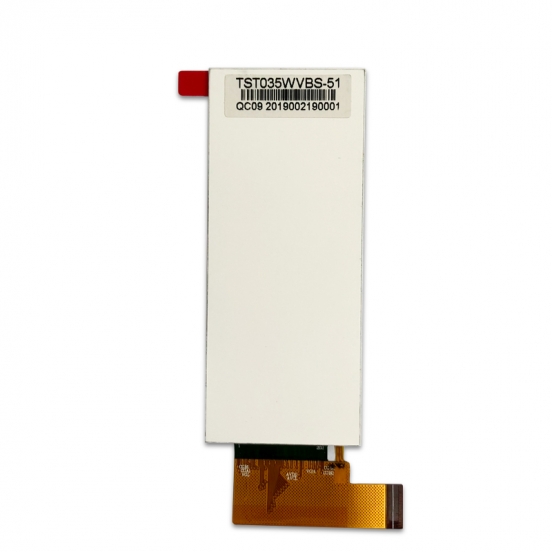 厂家供应 3.46寸lcd显示 340*800分辨率 超宽视角IPS RGB接口 可定制触摸 工控tft 