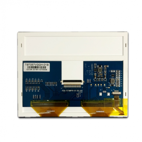 控制台用 5.7寸工控TFT 640*480 18bit RGB接口 700高亮 智能家居用LCD液晶 