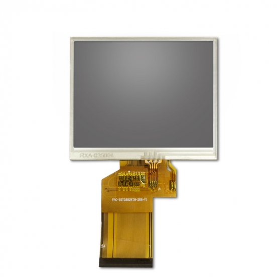 3.5寸240*320 RGB接口 500亮度 带电阻触摸TFT 智能家居 工控设备LCD液晶显示屏 