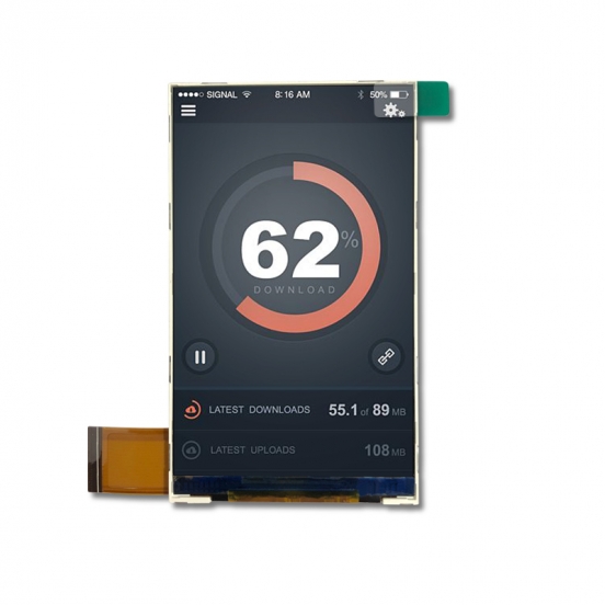 3.97寸IPS 工业液晶屏 竖屏  高清高亮 户外日光下可视tft POS机LCD 