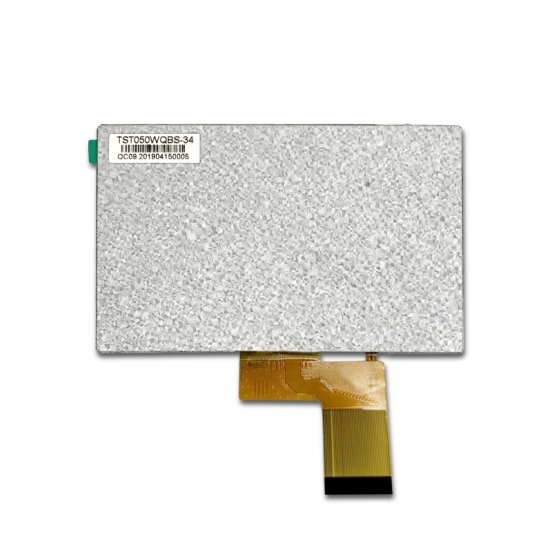 5寸工业屏 480*272分辨率 6点视角 可带电阻和电容触摸 医疗设备 点钞机 加油机LCD 