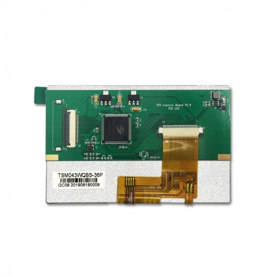 4.3寸MCU接口TFT 480*272  带电阻触摸 打印机  仪器设备屏 高亮 