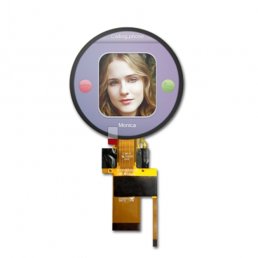 批发3.0寸圆形液晶显示屏  IPS超宽视角 432*432 400亮度 带电容触控 智能手持终端 智能家电LCD