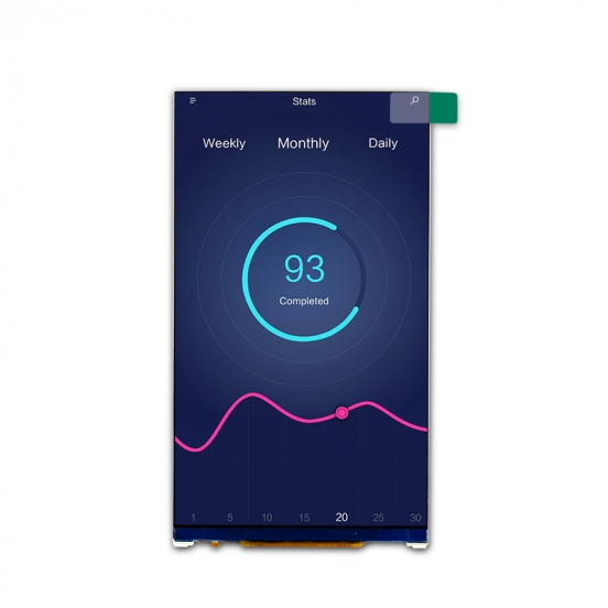 5.0寸液晶显示模块 720*1280 MIPI接口 IPS全视角  POS机 智能终端 仪表屏 