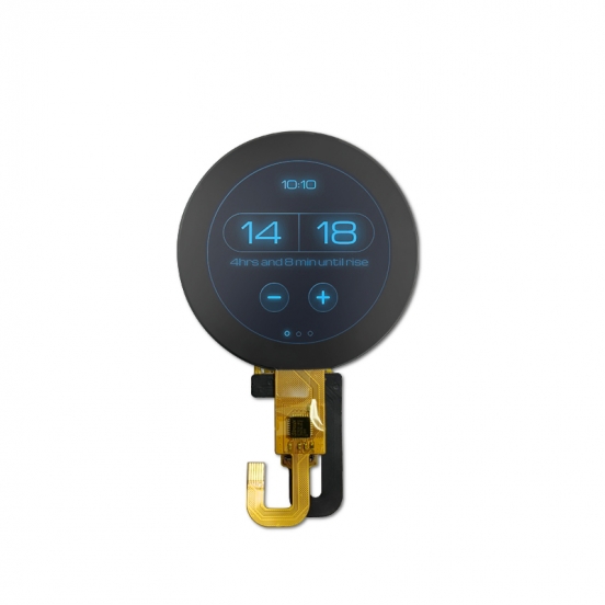 1.3英寸TFT 可定制电容触摸 240x240高清屏 IPS全视角 手持 穿戴智能lcd 圆屏 