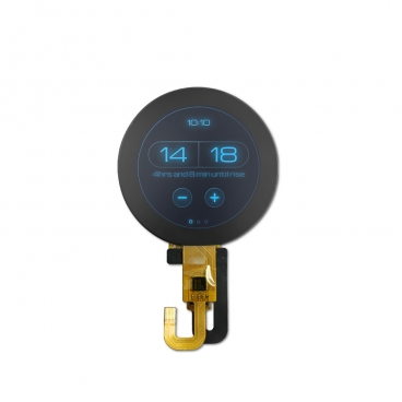 批发1.3英寸TFT 可定制电容触摸 240x240高清屏 IPS全视角 手持 穿戴智能lcd 圆屏