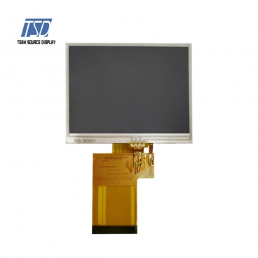 批发3.5寸 240*320 IPS液晶显示 RGB接口 54PIN 可定制 CTP 工业医疗终端液晶屏lcd
