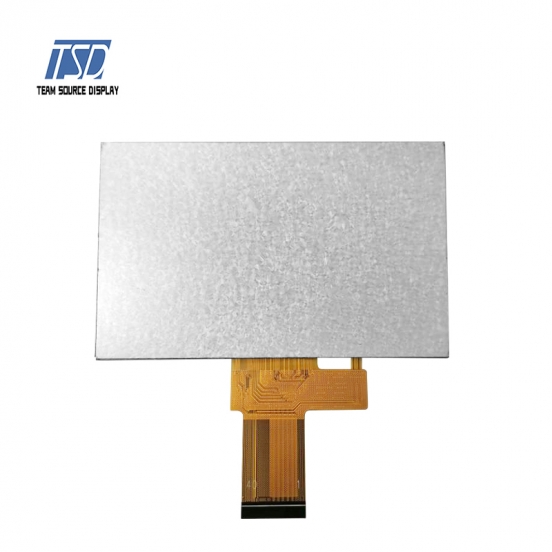 5寸lcd 800*480高亮 IPS液晶屏 LVDS接口 可带电阻和电容触摸 咖啡机 医疗测试仪 可视对讲tft 