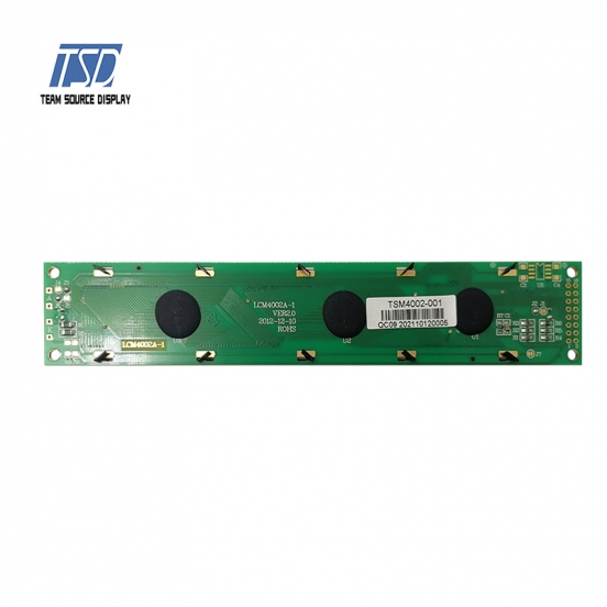 4002字符点阵COB液晶屏 蓝底黑字 车载蓝牙显示屏 带中文字库 现货供应 