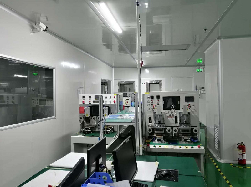 电容触摸屏点检车间