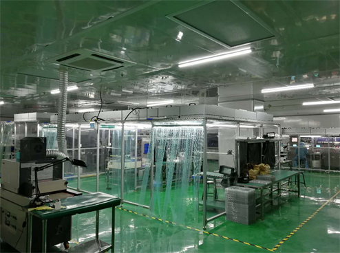 TSD 电容触摸屏车间